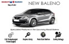 Maruti Suzuki Baleno Hatchback caught under covers on road